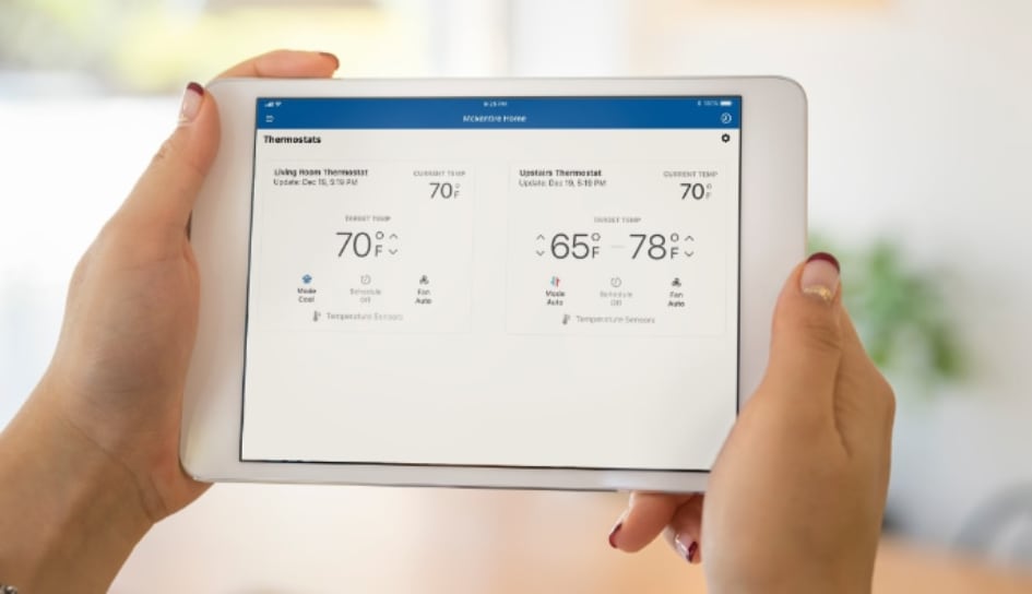 Thermostat control in Erie